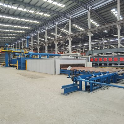 鋼板通過式拋丸機(jī)